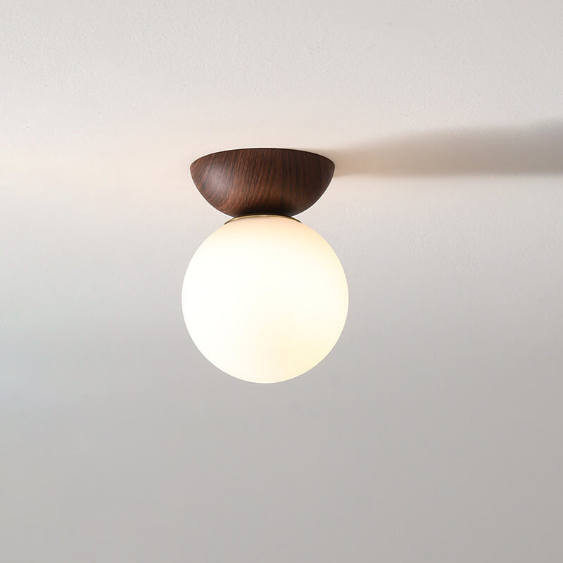 Suspension Log Japonaise - Lampe LED avec Lumière Réglable pour Ambiance Épurée