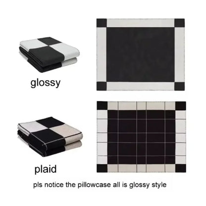Couverture CachemiraSoft – Plaid Élégant en Laine & Cachemire, Douceur et Chaleur Luxueuses