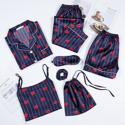 Pipa Pyjama Set | Élégance et Confort en 7 Pièces pour des Nuits Douillettes