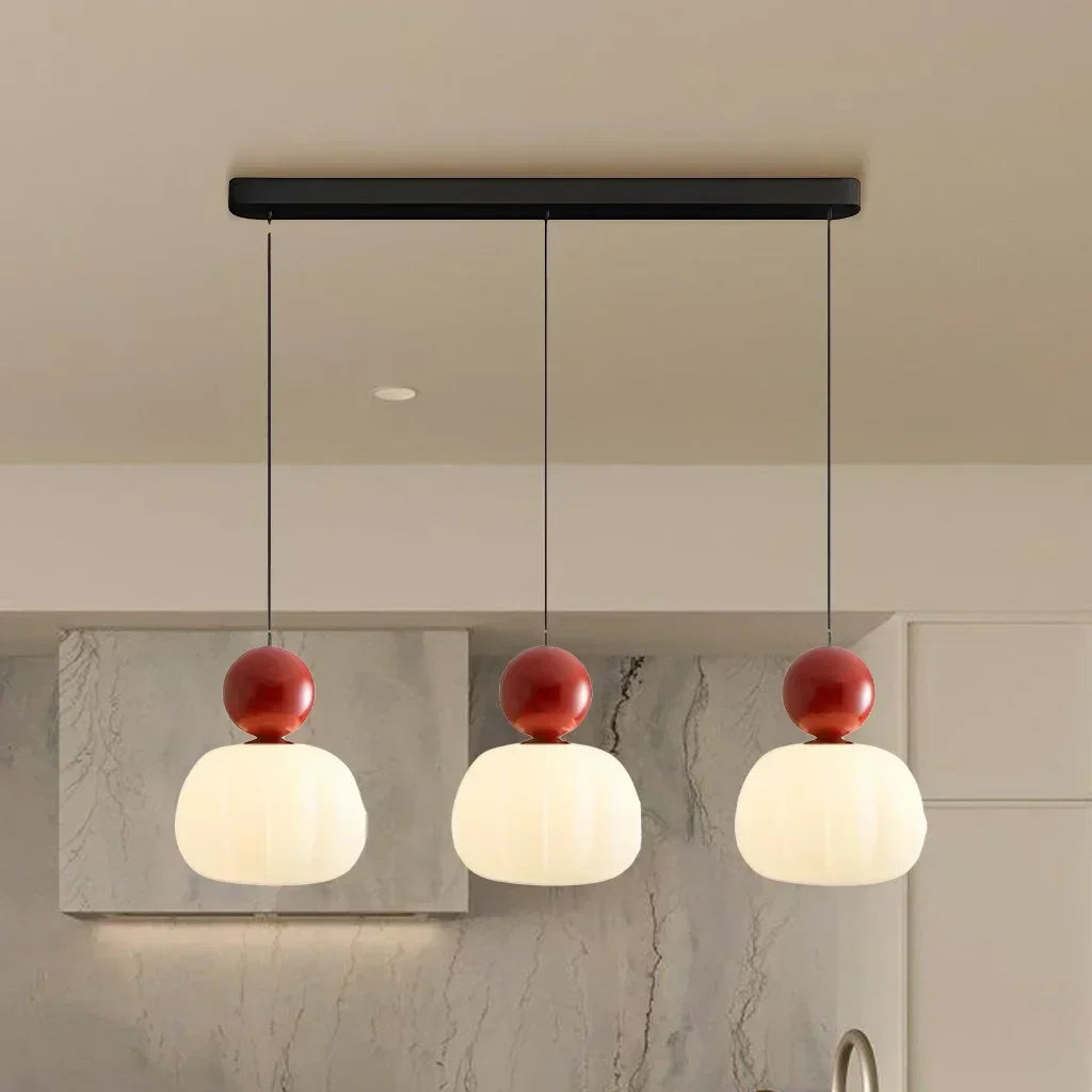 Suspension Bauhaus Art Déco - Lumière Moderne à 4 Couleurs