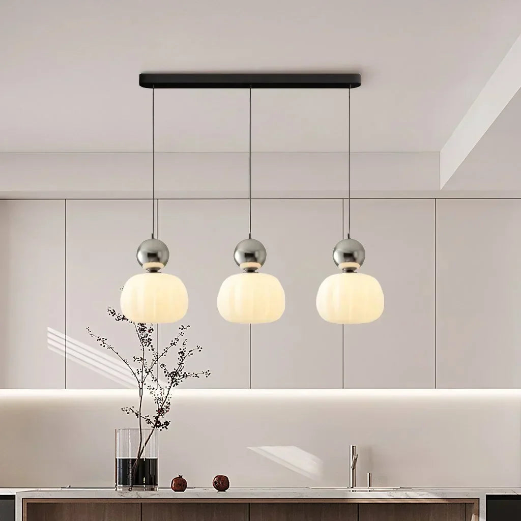 Suspension Bauhaus Art Déco - Lumière Moderne à 4 Couleurs