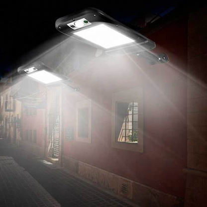 Éclairage Solaire LED 6000K – Lampe de Rue Ultra-Lumineuse, Écologique et Autonome