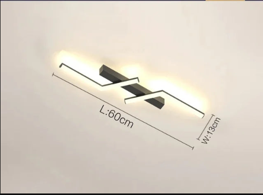 StekGlow - Plafonnier LED Moderne, Économie d'Énergie et Ambiance Personnalisable