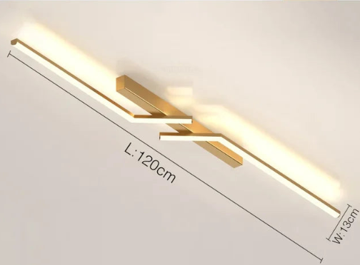 StekGlow - Plafonnier LED Moderne, Économie d'Énergie et Ambiance Personnalisable