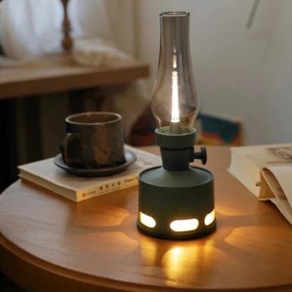Lampe Vintage LED – Lampe à pétrole rétro avec technologie LED moderne