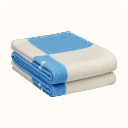 Couverture CachemiraSoft – Plaid Élégant en Laine & Cachemire, Douceur et Chaleur Luxueuses