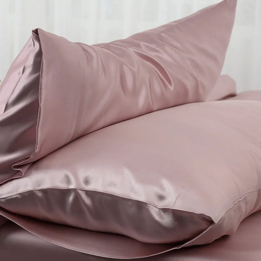 Taie d’Oreiller en Soie de Mûrier 100% - Luxe et Confort Exceptionnels
