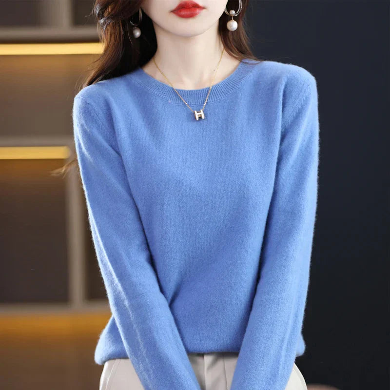 Pull en Cachemire 100% Pure Laine - Élégance et Confort pour l’Hiver