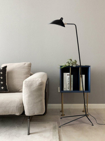 Lampe sur Pied à Trois Bras Mouille-Inspirée – Design Sculptural et Kinetique