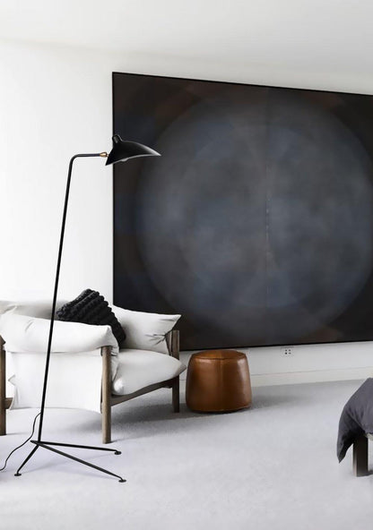 Lampe sur Pied à Trois Bras Mouille-Inspirée – Design Sculptural et Kinetique