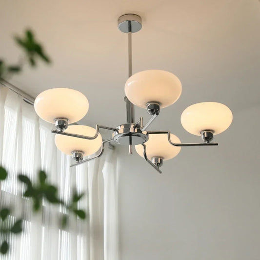 Lampe Plafonnier Bauhaus Médiéval – Lustre Élégant au Design Moderne et Rétro Nordique