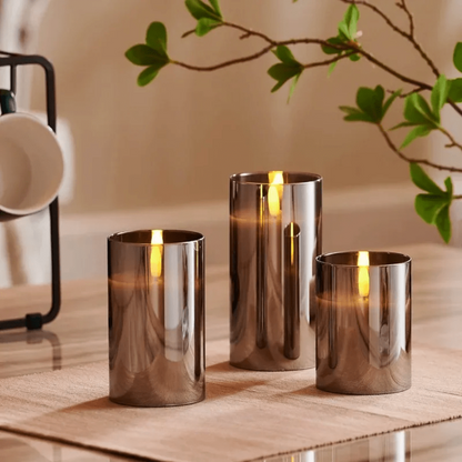 Bougie LED Candly avec Effet Flamme Réaliste – Lumière Chaleureuse pour Ambiance