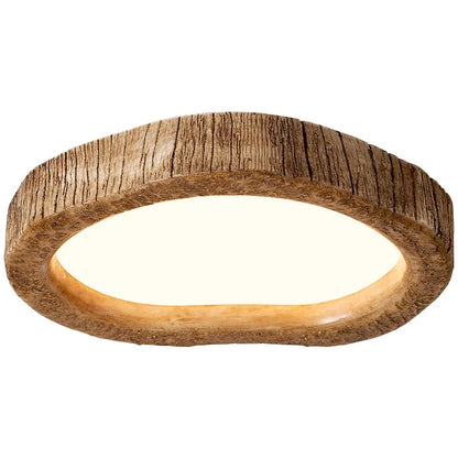 Plafonnier LED BoisNature – Éclairage Chaleureux & Design Naturel