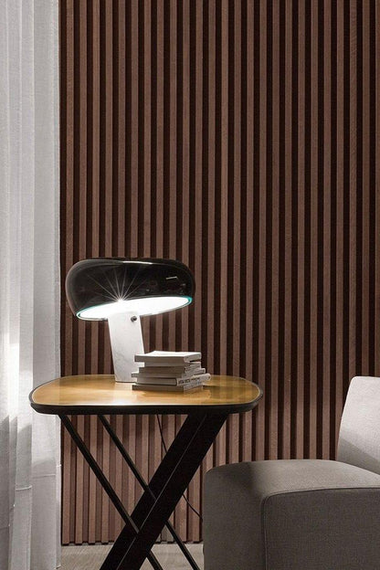 Lampe de Table Art Marble - Élégante en Marbre de Carrare et Métal avec LED