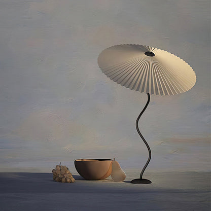 Lampe de Table Squiggle – Lampe Moderne au Design Ondulé pour Salon, Chambre et Bureau