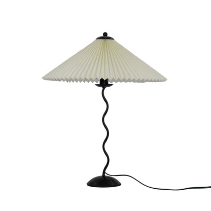 Lampe de Table Squiggle – Lampe Moderne au Design Ondulé pour Salon, Chambre et Bureau