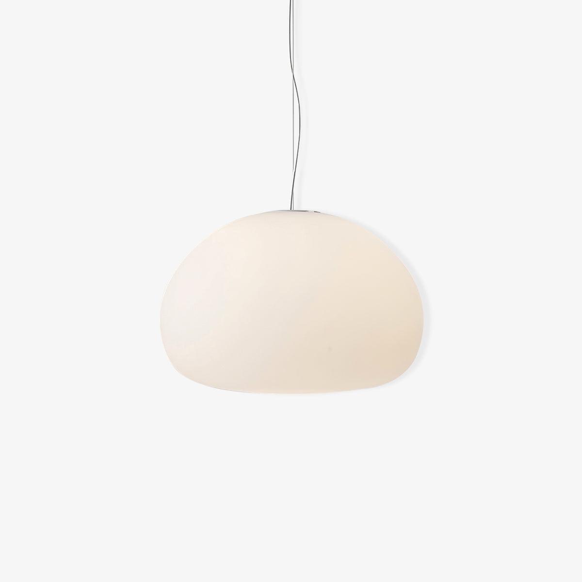 Suspension Steamed Bun - Éclairage Moderne en Verre pour Une Ambiance Chaleureuse