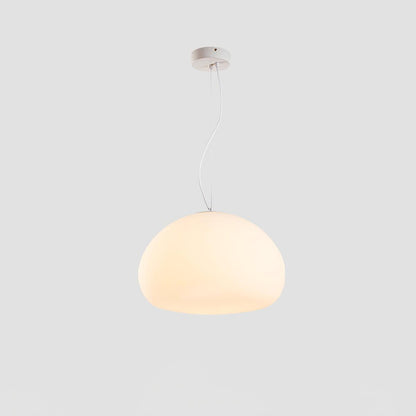 Suspension Steamed Bun - Éclairage Moderne en Verre pour Une Ambiance Chaleureuse