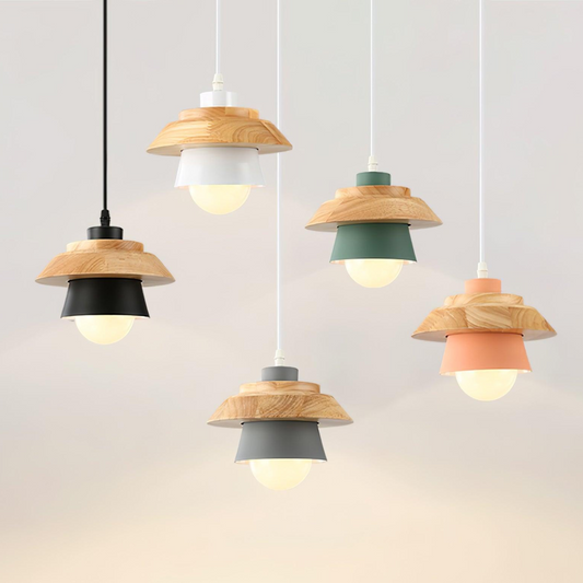 Suspension Pierre Bois - Élégance Naturelle et Design Organique pour Votre Intérieur
