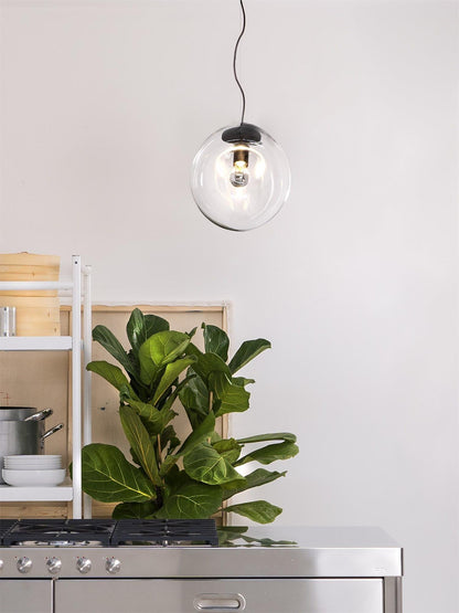Lampe Pendante Goutte d'Eau Suspendue – Éclairage Moderne en Verre Soufflé