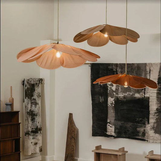 Suspension Feuille de Fleur - Élégance Naturelle pour Votre Intérieur