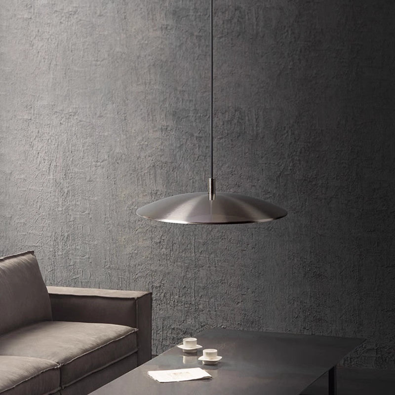 Lampe Suspended LED Design Nordic Moderne – Éclairage Élégant en Fer et Nickel