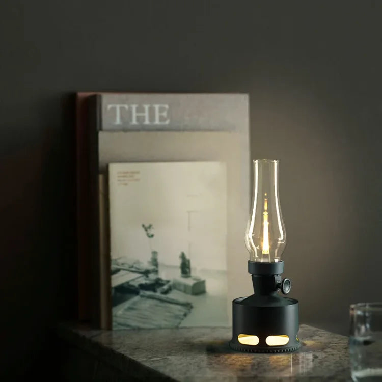 Lampe Vintage LED – Lampe à pétrole rétro avec technologie LED moderne