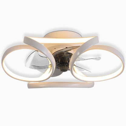 Plafonnier Ventilateur Moderne - Éclairage et Ventilation 2 en 1