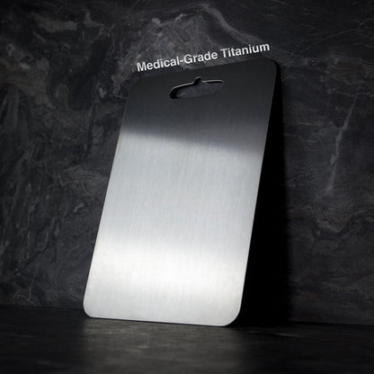 Planche à Découper PureTitan Board – Antibactérienne, Sans BPA, Ultra Durable et Facile à Nettoyer
