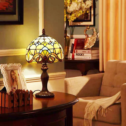 Lampe de Bureau TiffanyGlow – Éclairage Élégant & Design Artisanal