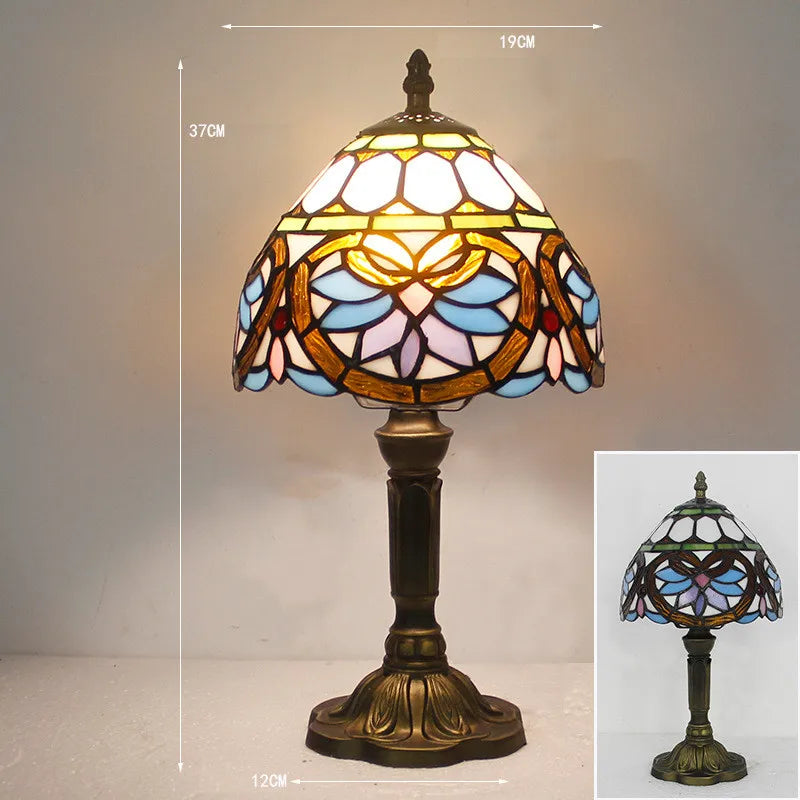 Lampe de Bureau TiffanyGlow – Éclairage Élégant & Design Artisanal