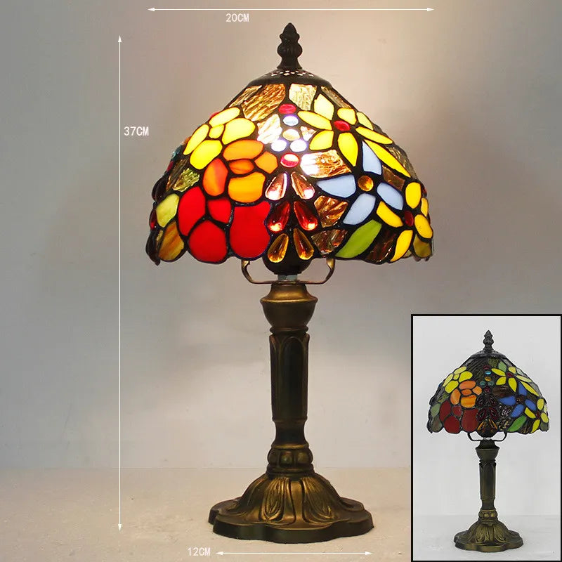 Lampe de Bureau TiffanyGlow – Éclairage Élégant & Design Artisanal