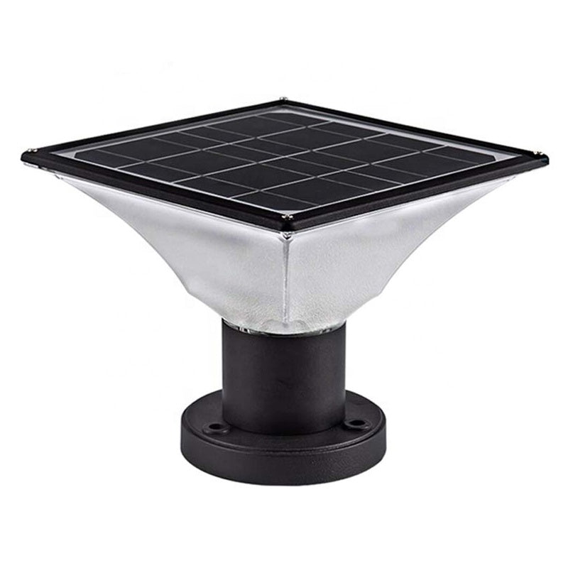 Lampe Solaire à Poteau LED – Éclairage Extérieur Résistant aux Intempéries avec Batterie 4000mAh