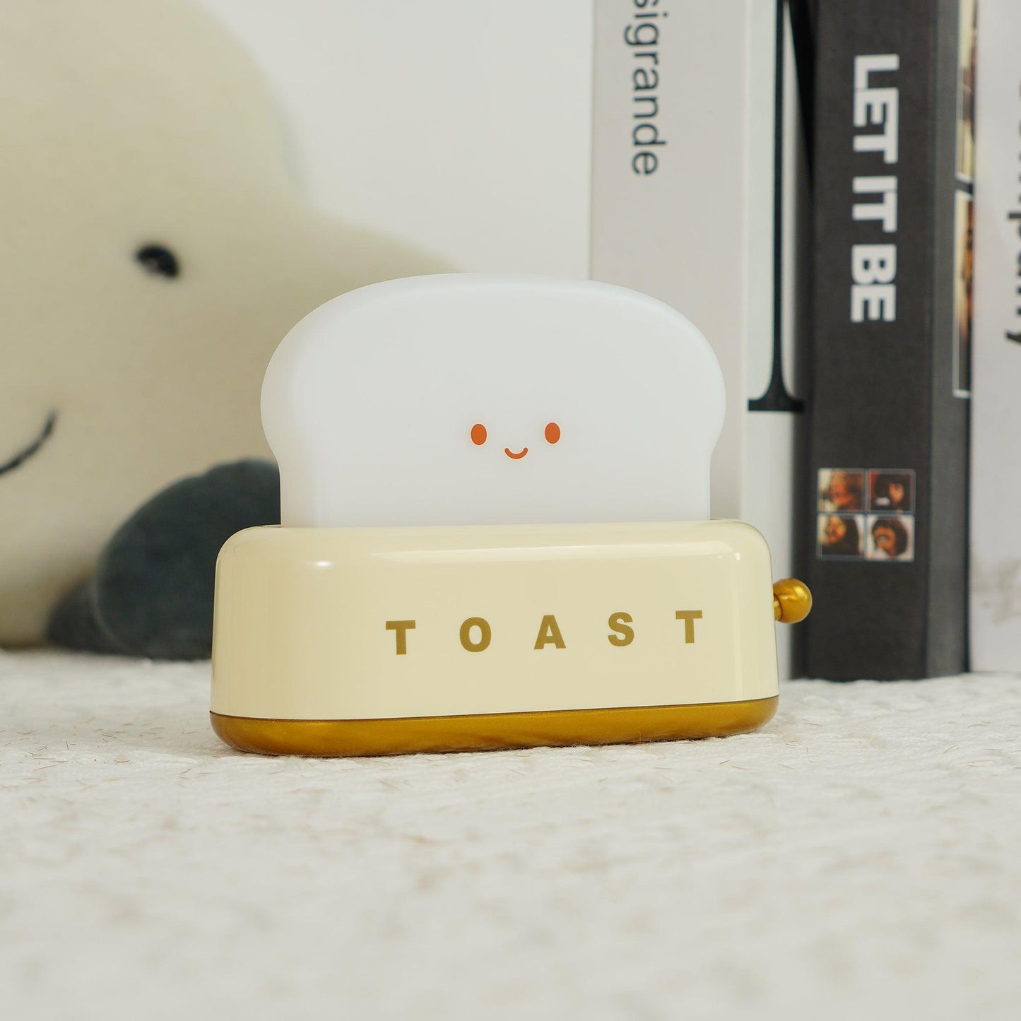 Lampe de Nuit Toaster – Luminaire Décoratif et Portable avec Batterie Rechargeable
