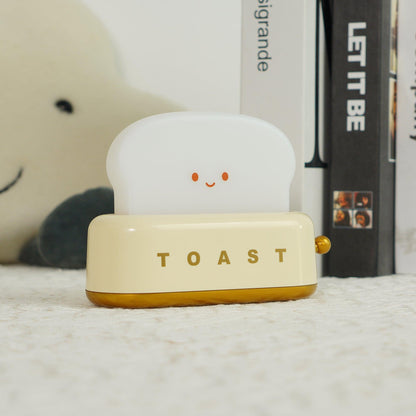 Lampe de Nuit Toaster – Luminaire Décoratif et Portable avec Batterie Rechargeable