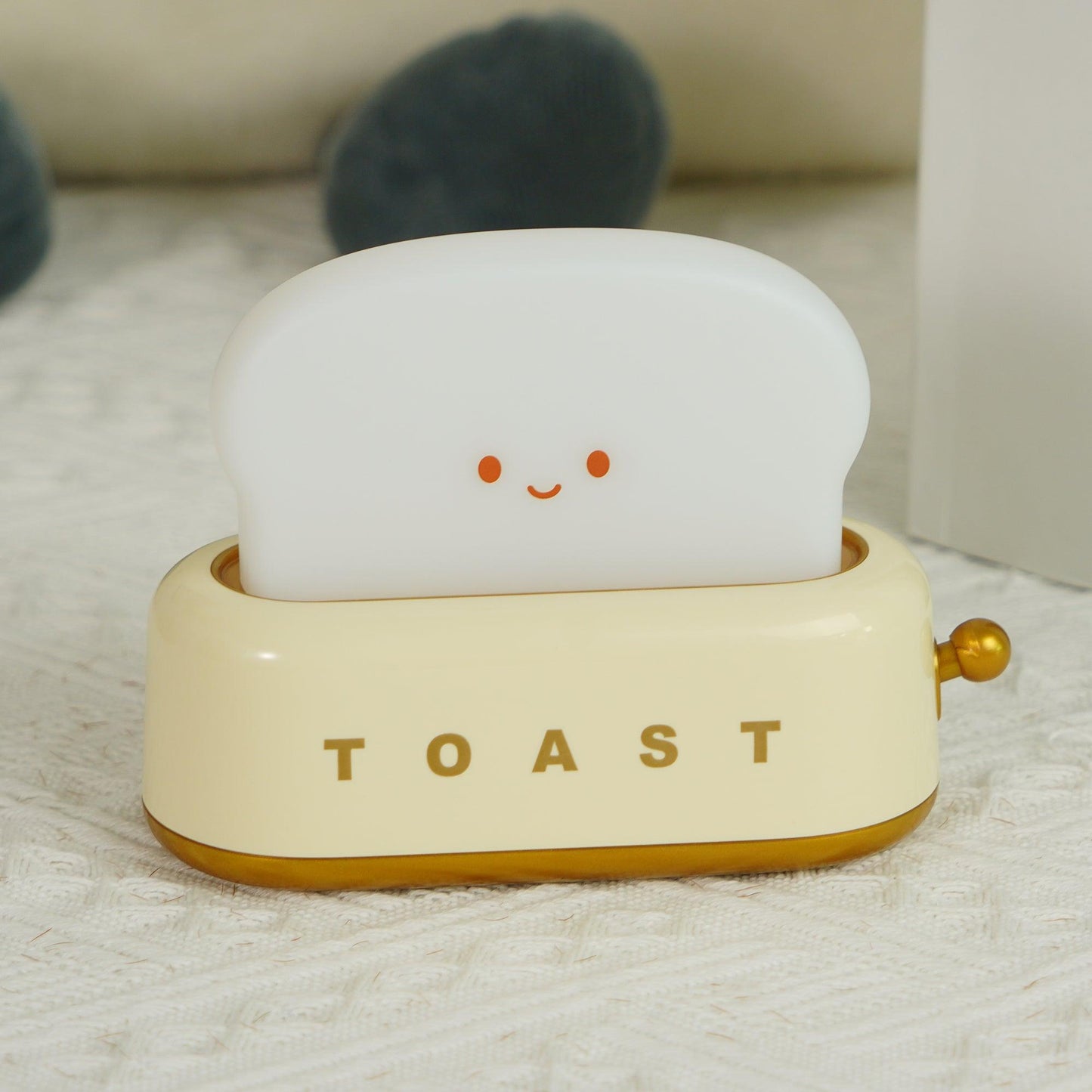 Lampe de Nuit Toaster – Luminaire Décoratif et Portable avec Batterie Rechargeable
