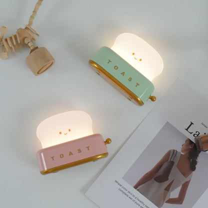 Lampe de Nuit Toaster – Luminaire Décoratif et Portable avec Batterie Rechargeable