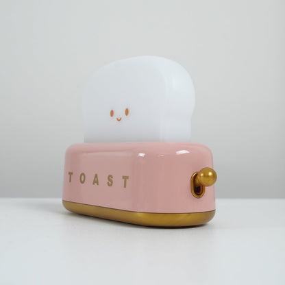 Lampe de Nuit Toaster – Luminaire Décoratif et Portable avec Batterie Rechargeable