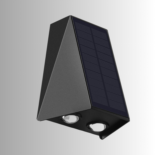 Applique Murale LED Solaire – Éclairage Extérieur Durable et Étanche pour Jardin et Terrasse