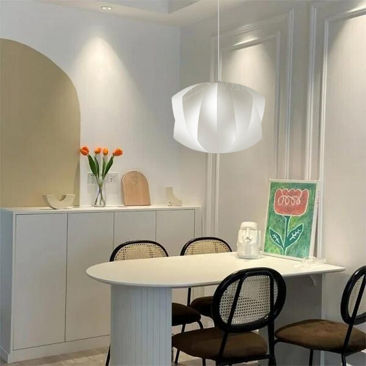 Suspension Nordic en Bois et Acier - Élégance Moderne et Fonctionnelle pour Votre Intérieur