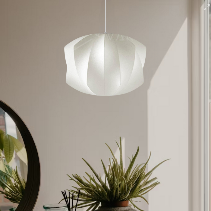 Suspension Nordic en Bois et Acier - Élégance Moderne et Fonctionnelle pour Votre Intérieur