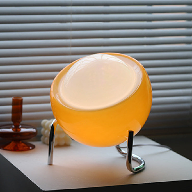 Lampe de Table Bauhaus Médiévale Intérieure - Design Rétro avec Éclairage LED