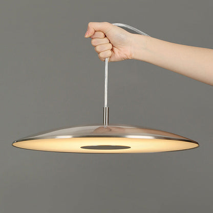 Lampe Suspended LED Design Nordic Moderne – Éclairage Élégant en Fer et Nickel