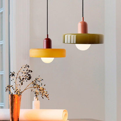 Suspension Bauhaus - Lampe Moderne en Verre, Design Élégant et Fonctionnel