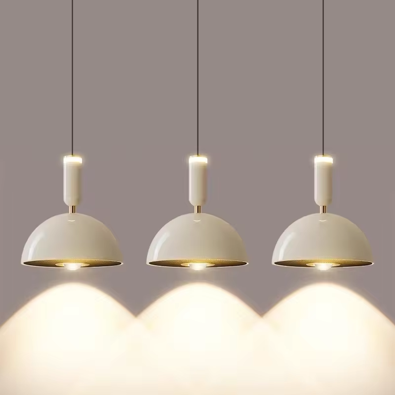 Suspension LED Nordic Macaron - Lampe Moderne en Aluminium et Acrylique