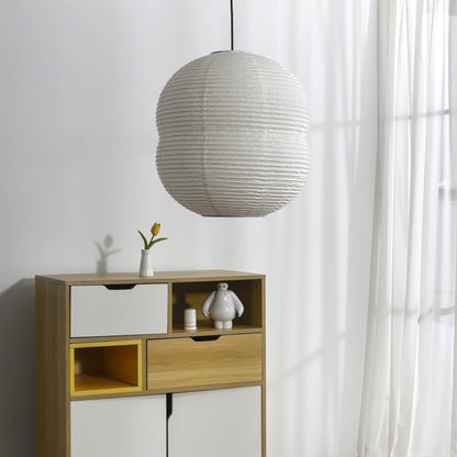 Lampe Suspendue Mini Washi Papier LED – Élégance Minimaliste en Papier de Riz