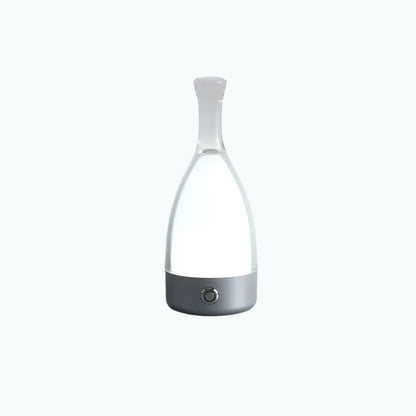 Lampe de Nuit Décorative Rechargeable en Forme de Bouteille de Vin – Éclairage Ambiance LED avec Fonction Dimmable