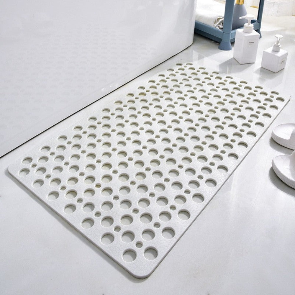 Tapis de Douche Antidérapant avec Ventouses - Sécurité et Hygiène