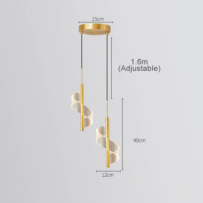 Suspension LED Moderne en Métal - Éclairage Contemporain Écoénergétique