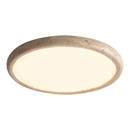 Plafonnier LED en Pierre Naturelle – Éclairage Élégant et Chaleureux pour Salon et Chambre